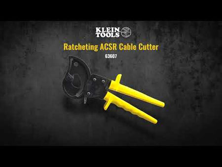Ratcheting ACSR Cable Cutter (63607) promotional video