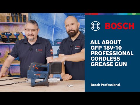 All About GFP 18V-10 Professional Cordless Grease Gun promotional how to video