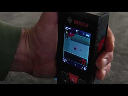 BLAZE™ Outdoor 400 Ft laser measure with camera viewfinder promotional video