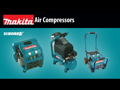MAKITA Air Compressors (MAC5200, MAC700, MAC2400) Promotional video
