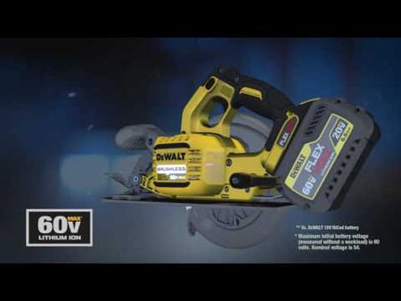 How DEWALT® FLEXVOLT® 20V/60V* MAX Batteries Work promotional how to video