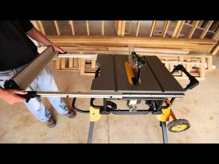 Quick and Easy Table Saw Set Up promotional video