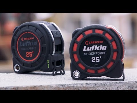 Crescent | Lufkin - Shockforce™ Tape Measures promotional video