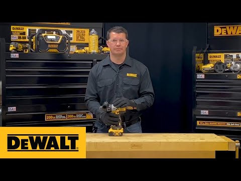 DEWALT® Product Guide - Cordless Drill Speed, Torque, and Clutch Settings promotional video