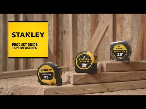 Product Guide: Tape Measures promotional video