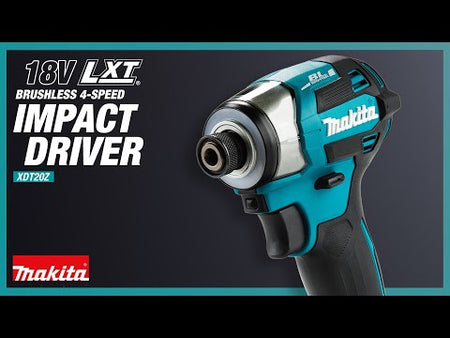 18V LXT® Brushless 4-Speed Impact Driver (XDT20) promotional video