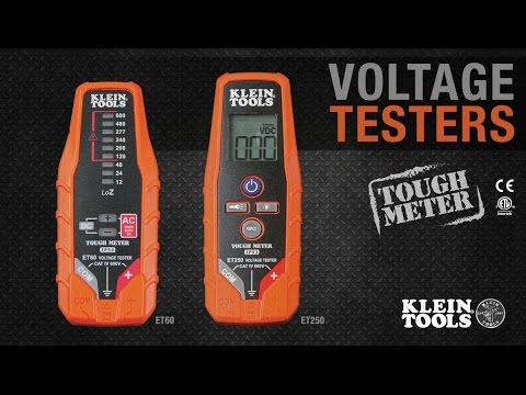 Voltage Testers: ET60 and ET250 promotional how to video