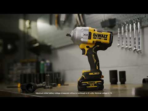 DCF961 20V MAX* XR® Brushless Cordless 1/2 In High Torque Impact Wrench with Hog Ring Anvil promotional how to video
