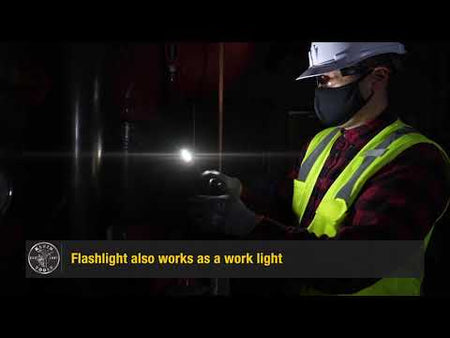 Rechargeable Flashlight with Work Light (56412) promotional how to video