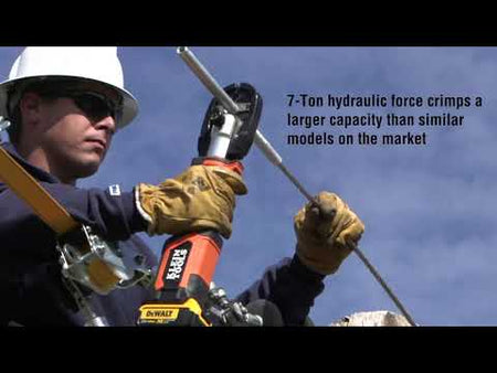 Battery Operated Tools -- 7 Ton Crimper promotional video