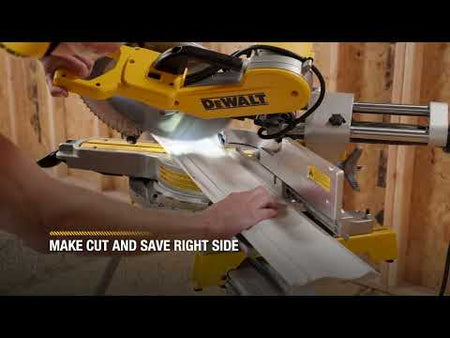 DEWALT® Miter Saws| How to Cut Crown Molding Laying Flat promotional video
