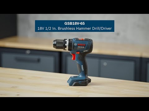 Tough Hammer Drilling & Driving: Bosch 1/2 In promotional video
