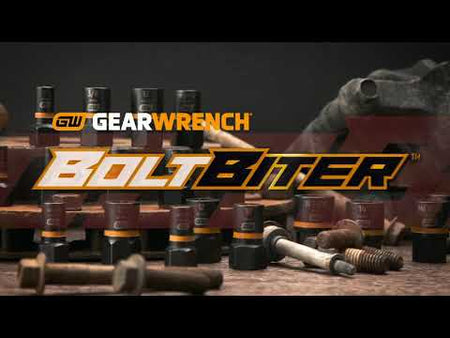 How to remove a rounded rusty bolt - GEARWRENCH® Bolt Biter™ - (84782, 84783 & 84784) promotional how to video