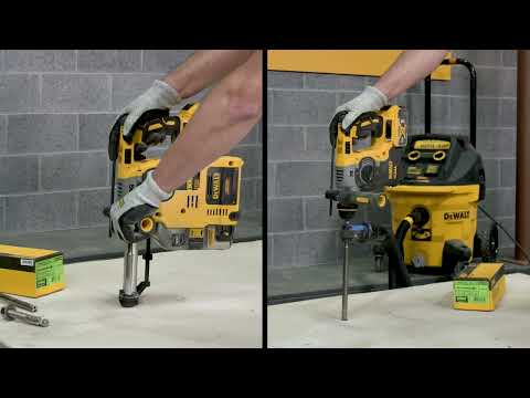 DEWALT Power-Stud SD1 Anchor Installation promotional how to video