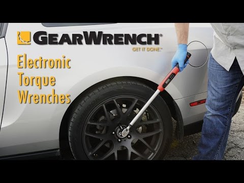 GearWrench® Electronic Torque Wrenches (85076 & 85077) promotional video