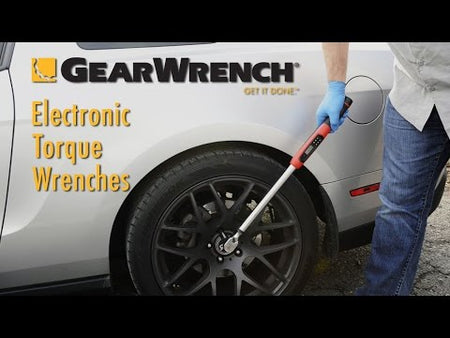 GearWrench® Electronic Torque Wrenches (85076 & 85077) promotional video