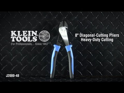 Journeyman High-Leverage Diagonal-Cutting Pliers - Angled Head, Heavy-Duty Cutting promotional how to video
