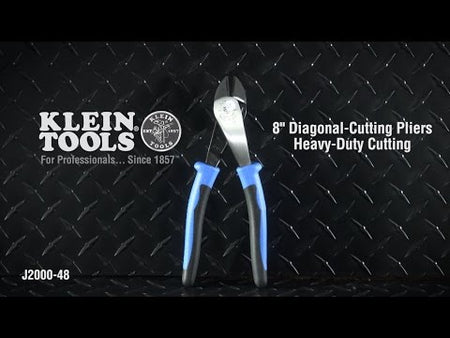 Journeyman High-Leverage Diagonal-Cutting Pliers - Angled Head, Heavy-Duty Cutting promotional how to video