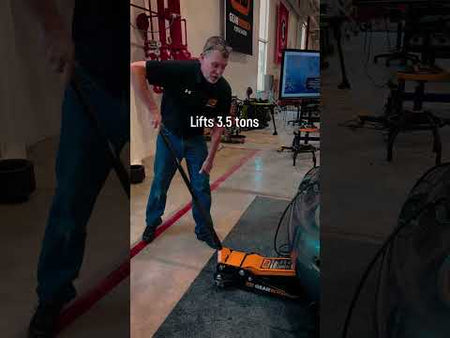 Introduction to the GEARWRENCH Low-Profile Floor Jack promotional how to video
