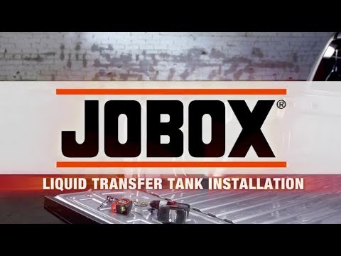 How To Install A Liquid Transfer Tank - JOBOX® - Liquid Transfer Tank Installation promotional video