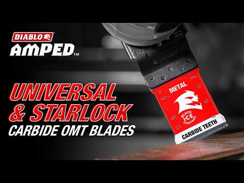 Diablo Carbide Oscillating Blades - Universal and Starlock Interface Promotional video