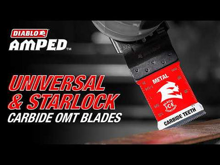 Diablo Carbide Oscillating Blades - Universal and Starlock Interface Promotional video