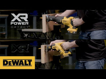 DEWALT Power Detect Reciprocating Saw Comparison - DEWALT DCS368 / DEWALT DCS367 promotional how to video