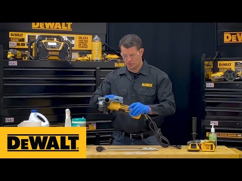 DEWALT® Product Guide - How To Clean Your Tools promotional how to video