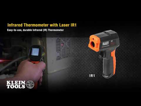 IR1 Infrared Thermometer with Laser promotional how to video