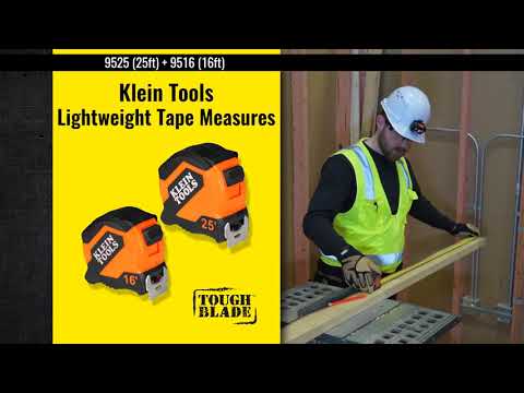 Lightweight Tape Measure (9525, 9516) promotional how to video
