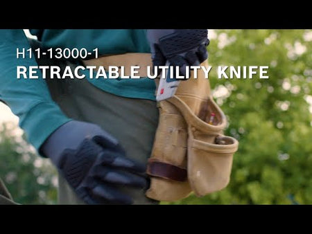 Bosch H11-13000-1: Retractable Utility Knife promotional video