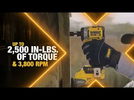 Introducing the Highest Torque 20V MAX* Impact Driver from DEWALT** [DCF860] promotional video
