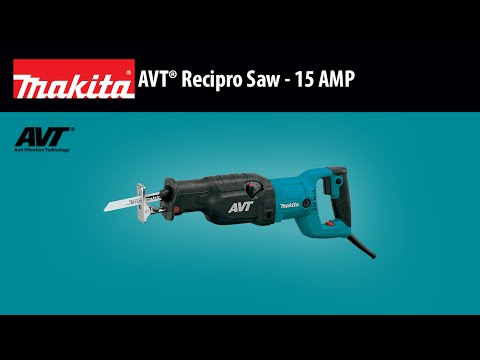 MAKITA AVT® Recipro Saw - 15 AMP (JR3070CT) promotional video