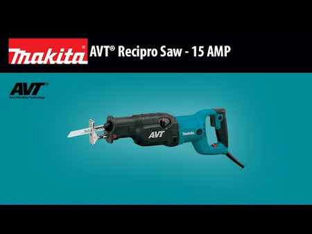 MAKITA AVT® Recipro Saw - 15 AMP (JR3070CT) promotional video