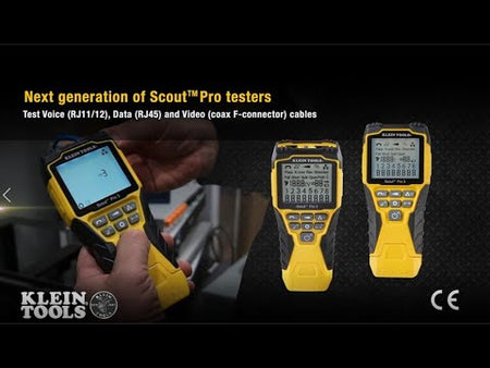 Scout Pro 3 Cable Tester Kits (VDV501-852; VDV501-853) promotional how to video