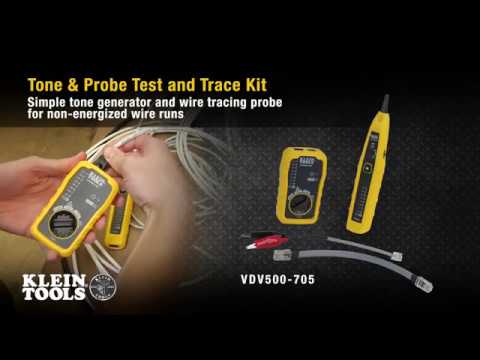 Tone & Probe Test and Trace Kit (VDV500-705) promotional video