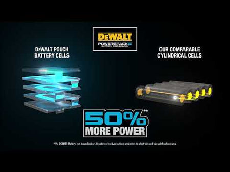 DEWALT POWERSTACK™ Compact Battery Technology promotional video