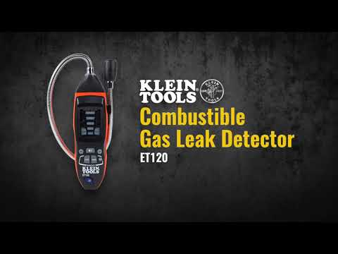 Combustible Gas Leak Detector (ET120) promotional how to video