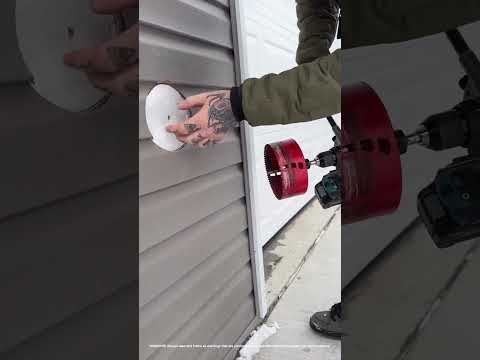 Crazy Big Hole Saw promotional how to video