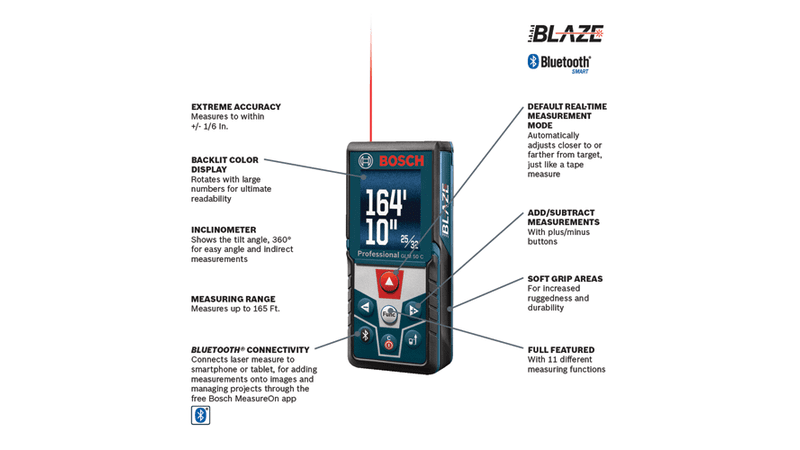Load image into Gallery viewer, Bosch 165 Ft. Laser Measure
