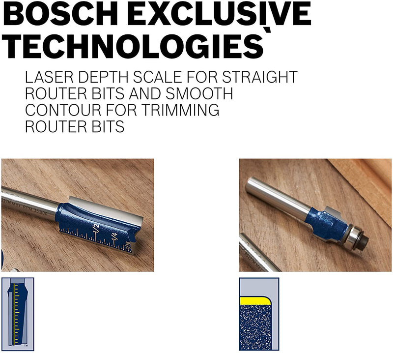 Load image into Gallery viewer, BOSCH 85640M 3-3/8 In. x 9/16 In. Carbide Tipped Ogee Raised Panel Bit
