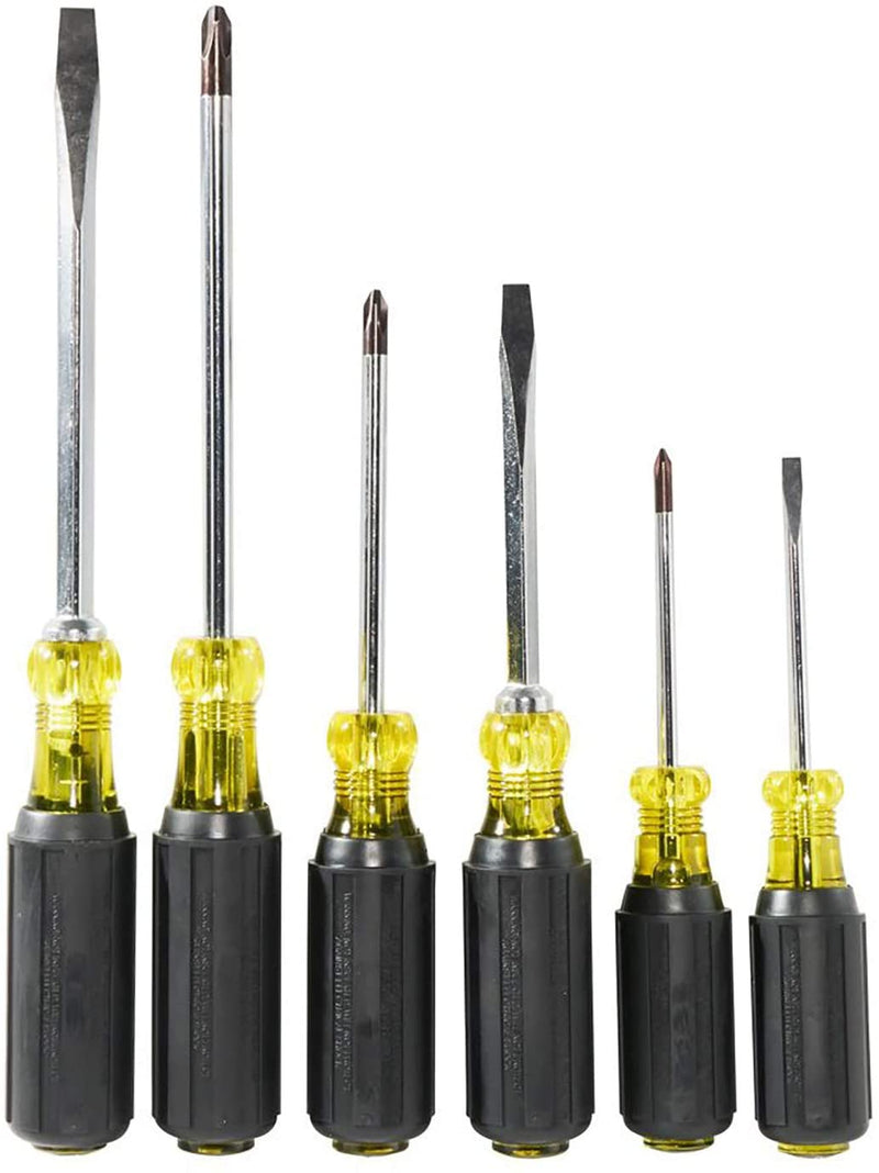 Load image into Gallery viewer, Klein Screwdriver Set, Slotted and Phillips, 6-Piece 85074
