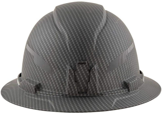 Klein Hard Hat, Premium KARBN™ Pattern, Non-Vented Full Brim, Class E