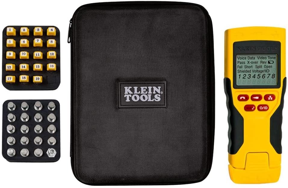 Klein Scout® Pro 2 LT Tester with Remote Kit and Adapter VDV501-825 with case