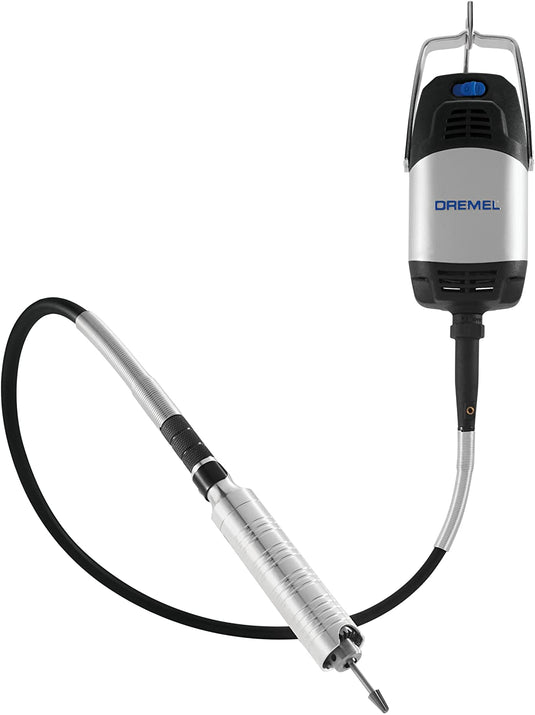 Dremel 9100-21 Fortiflex 2.5 Amp Flex Shaft Powerful Rotary Tool Kit- Hands-Free Speed Control for Precision Crafts & Projects, Detail Sander, Polisher, Engraver, Etcher