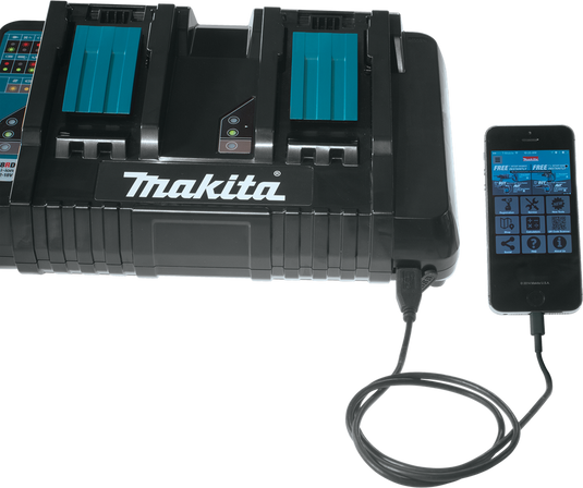Makita 18V LXT® Battery & Dual Port Charger Starter Pack (5.0Ah)