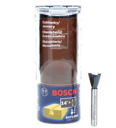 Bosch 1/2" Carbide-Tipped Dovetail Bit