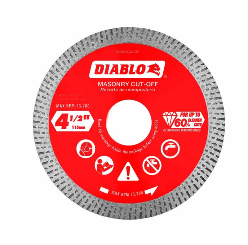 Load image into Gallery viewer, Diablo Diamond Continuous Rim Cut-Off Discs for Masonry
