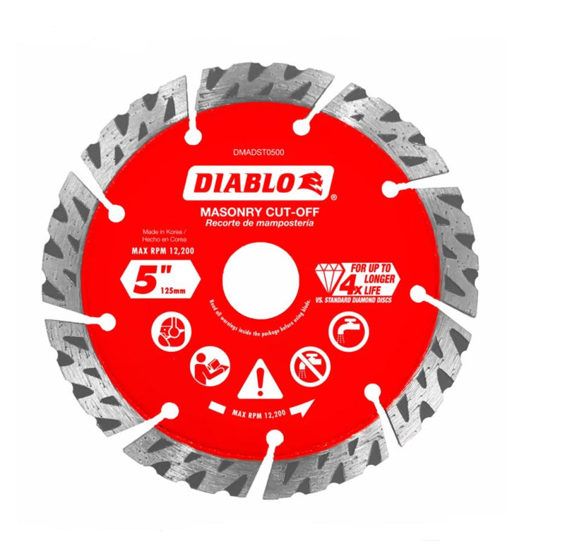 Load image into Gallery viewer, Diablo Diamond Segmented Turbo Cut‑Off Discs for Masonry
