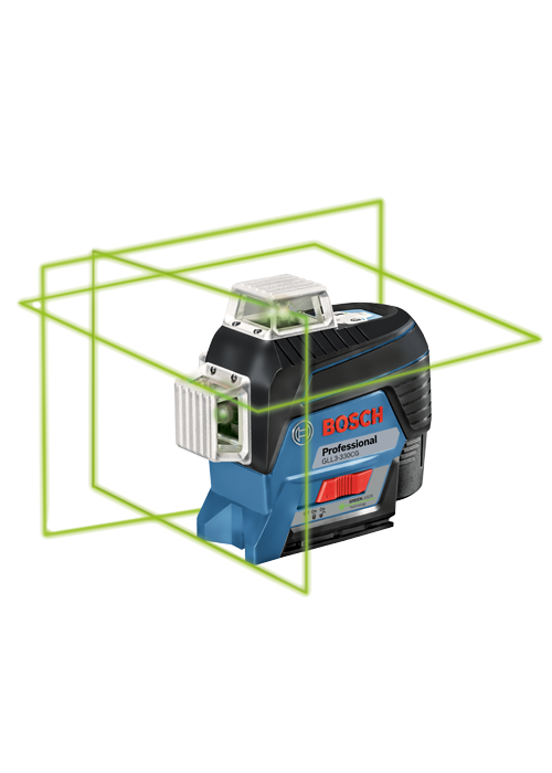 Load image into Gallery viewer, Bosch 360⁰ Connected Green-Beam Three-Plane Leveling and Alignment-Line Laser
